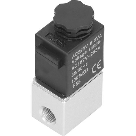 2V025‑06 Électrovanne 2 positions 2 voies, normalement ouverte, stable et durable, 220 V CA