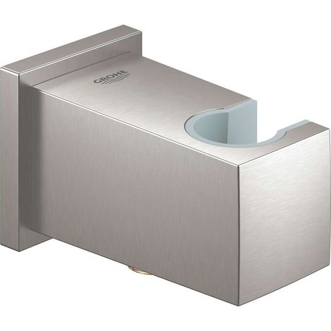 GROHE 26370DC0 Wandanschlussbogen Euphoria Cube 26370 mit Brausehalter supersteel (1/3)