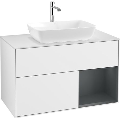 Villeroy & Boch F781HGGF Meuble sous-lavabo Finion F78 (1/2)