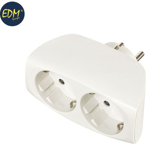 Wirtschaftlicher T/TL-EDM-Mehrfachstecker mit Doppelausgang, 2.400 W, 4,8 mm