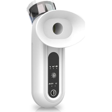 Défroisseur Vapeur Yeux - 1 Pièce - ABS - Nano Brumisateur 2en1 - Soin Visage Portable - 12,8x6,8cm (1/5)