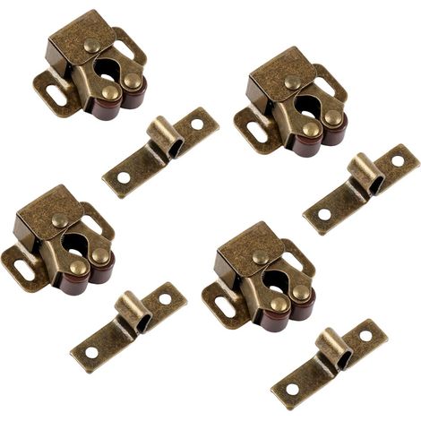 Pinces de fermeture amortie pour portes placards avec finition (1/5)