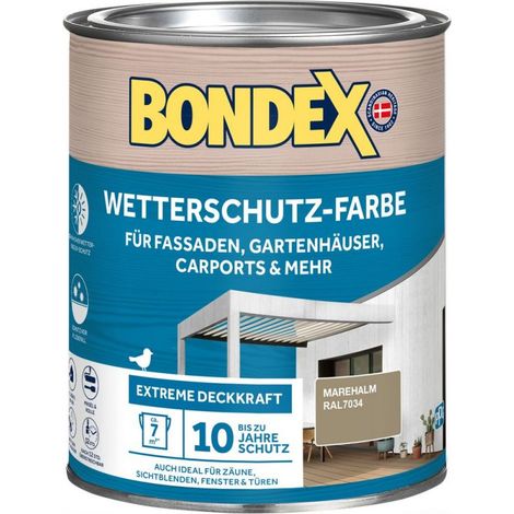 Bondex Wetterschutzfarbe 2,5 L 0,75 L marehalm Holzschutzlasur (1/4)