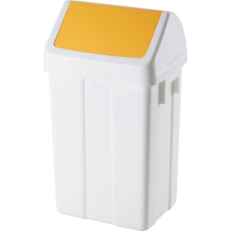 Poubelle de tri sélectif - jaune 25L (1/3)
