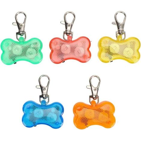 Chien LED Collier Lumineux Nuit Sécurité Chat Clignotant Collier De Chien Collier pour Animaux De Compagnie Pendentif LED Collier De Chien Laisse pour Animaux De Compagnie Collier Lumineux