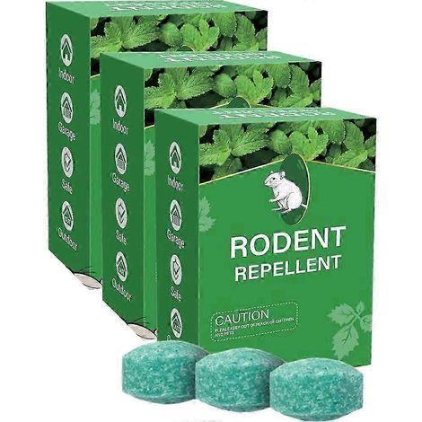 3 piècesBoules répulsives efficaces contre les rats et les souris, appâts pour pièges à rats et souris, boules antimites, comprimés anti-rongeurs pour la lutte contre les rongeurs en intérieur et en e (1/5)