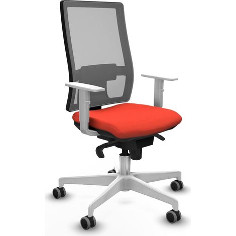 Silla de oficina ergonómica Horna naranja oscuro