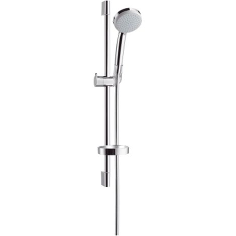 Hansgrohe 27776000 Set Doccia Croma 100 Vario EcoSmart/Unica'C, Argento