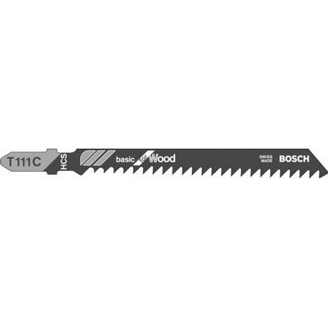 Lame scie sauteuse t111c bois - BOSCH