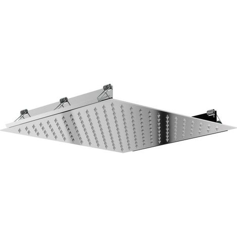 Tete Douche Encastré Au Plafond Carré 30X30Cm Chrome - GME (1/2)