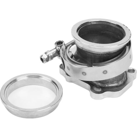 Bride Turbo 8 Boulons à Brides V-Band Convertisseur Acier Inoxydable 2.5in Adapter pour T25 T28 GT25 GT28 Downpipe (1/5)