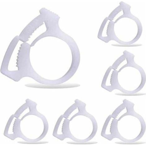 6 pièces B15 pinces de fixation du tuyau de balayage de piscine, convient pour le nettoyeur de piscine Polaris 180 280 360 380 480 (1/5)