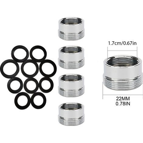 Adaptateur de robinet de cuisine mâle/femelle en laiton pour purificateur d'eau et aérateur. (1/5)