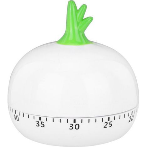 Minuterie Cuisine Mécanique - 55 Minutes Max - Sans Batterie - Pour Cuisine Pâtisserie Études Fitness - 1 Pièce (1/5)