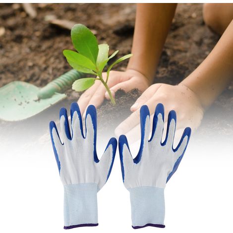 5 Paar verschleißfeste, rutschfeste und atmungsaktive Gartenhandschuhe für die Gartenarbeit (1/5)