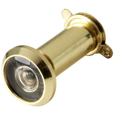 Spioncino Porta 35-60 mm. Ottonato (Blister 1 Pezzo)