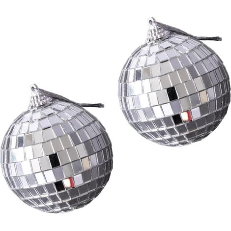 Boules Miroir Accessoires Faciles à Nettoyer et Étanches Lot de 2 en Acrylique pour Décoration Photo Photographie de Bijoux et Aliments (1/5)