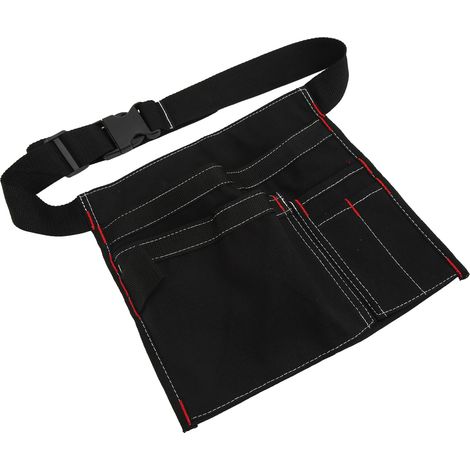 Outdoor-Werkzeuggürtel mit Werkzeugtasche aus Canvas, Hüfttasche mit mehreren Fächern für Elektrowerkzeuge (1/5)