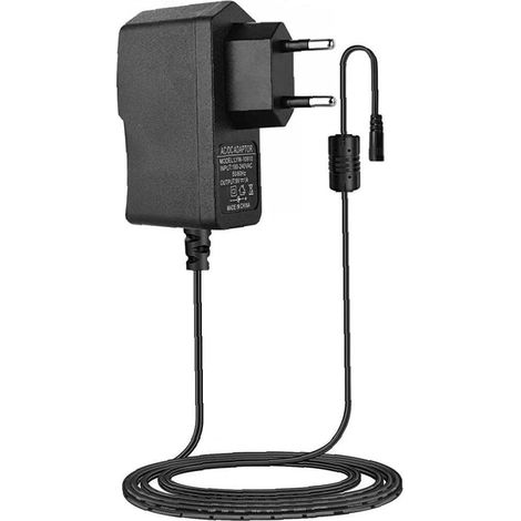 Adaptateur secteur 9V DC avec câble d'alimentation pour clavier piano rockjam RJ-661, RJ761, RJ654, RJ549, RJ461 (1/5)