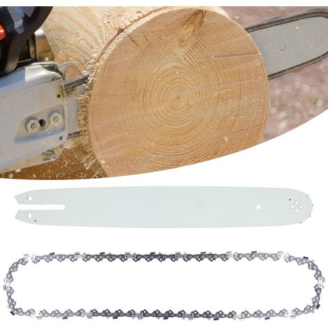 Ensemble de chaîne de guidage de 55 sections pour barres de guidage et chaînes de tronçonneuse de 16 pouces pour Husqvarna 250PS (23, 36, 41, 136, 137, 141). (1/5)