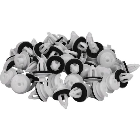 50 clips de fixation pour panneaux de porte avec joint torique pour BMW E34 E36 E38 E39 E46 X5 M3 M5 Z3 (1/5)