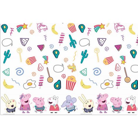 Nappe en plastique Peppa Pig 120x180 cm (1/2)