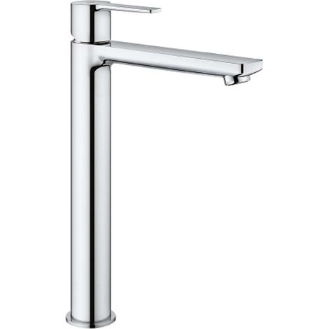 Grohe – Mitigeur de lavabo monocommande XL 23405001 – Finition brillante – Levier métallique – Économie d'eau – Installation classique rapide (1/10)