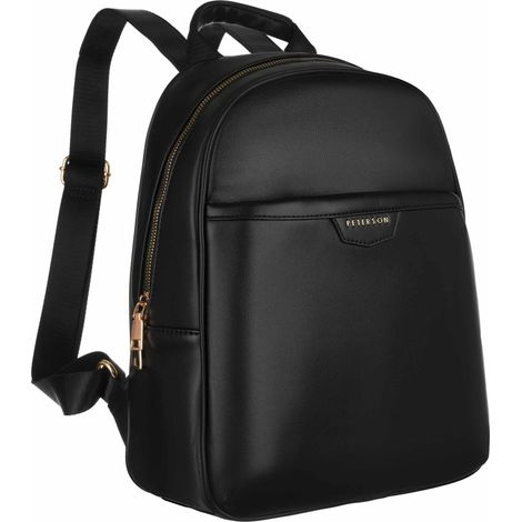 Mochila espaciosa para mujer fabricada en piel ecológica - Peterson (1/5)