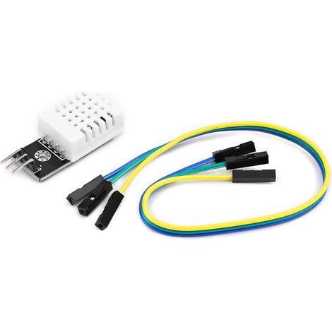 Module AM2302 : Blocs de construction électroniques compatibles avec le capteur numérique de température et d'humidité à bus unique DHT22 (1/5)