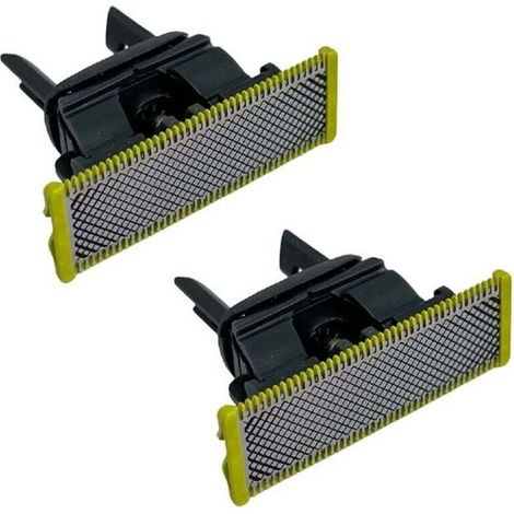 2 Pièces de Tête de Rasoir Compatibles pour Lames Vertes Modèles QP2523 QP2530 QP6523 QP220 (1/4)