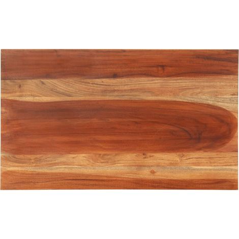 Dessus de table Plateau De Table Plan de travail Bois solide 25-27 mm 60x100 cm BZTHBS327232 (1/5)