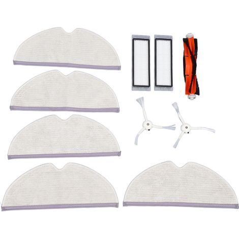 Kit de remplacement d'accessoires pour aspirateur Robot S50 S51, avec filtres, brosses latérales, tissus de vadrouille, brosse principale (1/5)