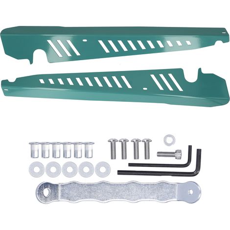 Kotflügel aus Aluminiumlegierung mit Montagezubehör, kompatibel mit WRX und STI 2015–2020, dunkelgrün (1/5)