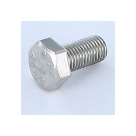 Vis métaux Tête hexagonale TH M8X16 Pas fin Pas de 100 Inox A2-1 pièce