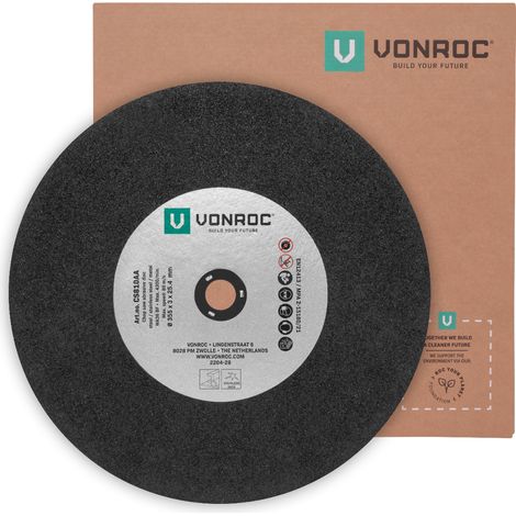 VONROC Disque à tronçonner – Ø355mm pour VONROC CS505AC et usage universel (1/2)