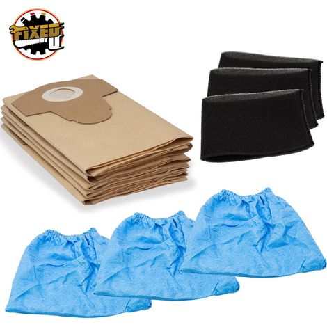 Ensemble de sacs et de filtres, convient pour aspirateur eau et poussière Einhell TC-VC 1800 (1/5)