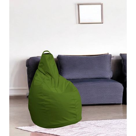 Dmora - Puf Abdog, Sillón multiusos, Puf, Puf reposapiés, Made in Italy, 90x90 h120 cm, Verde (1/3)