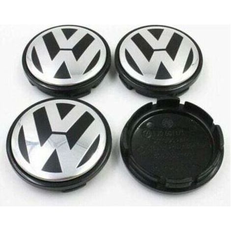 Lot de 4 cache-moyeux d’origine pour jantes aluminium,65mm