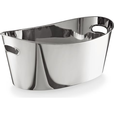 Seau à vin/champagne en Acier au nickel-chrome 10 L 530 mm l 330 mm H 240 mm - Was Germany