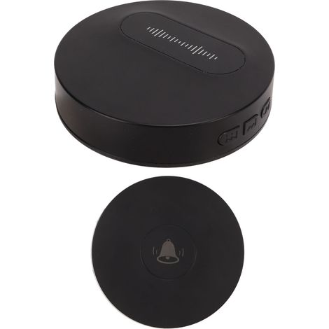 Sonnette sans Fil Étanche avec 58 Sonneries, Alimentation Secteur 110‑240V, Pour Porte d'Entrée (1/5)