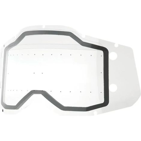 Lente de repuesto 100% dual panel antiniebla protección UV