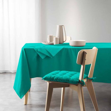 Nappe Rectangulaire "Mistral" 140x240cm Émeraude (1/3)