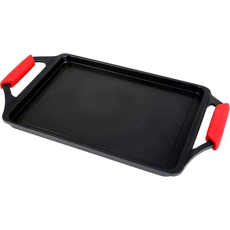 Bandeja asadora Wecook 43x25cm serie "Ecostone" de aluminio fundido 5mm (1/4)