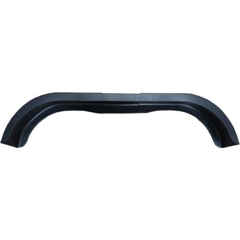 Garde-boue plastique noir pour remorque tandem 13/14 pouces – Résistant aux UV – Installation rapide – Protection contre éclaboussures – Al-Ko