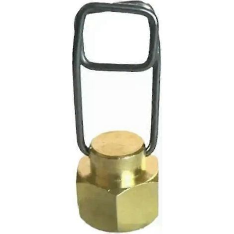 Bouchons de protection universels pour bonbonnes de gaz, bouchons étanches en cuivre, bouchons de fermeture sécurisée (1/4)