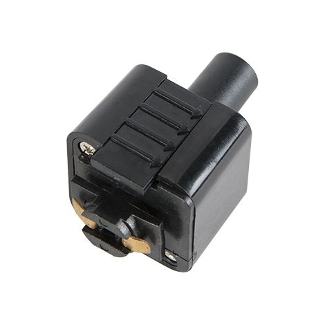 QAZQA Pendelleuchte Adapter für 1-Phasen-Schiene schwarz - Iconic