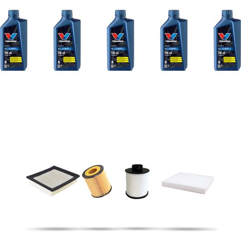 Kit tagliando 4 FILTRI e 5L OLIO compatibile con Opel Astra H ,GTC,SW 1.9 CDTI 74kw Dal 2005 (1/5)