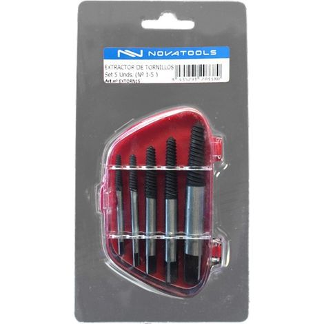 EXTRACTOR DE TORNILLOS DE 1 A 5 MM. (1/3)
