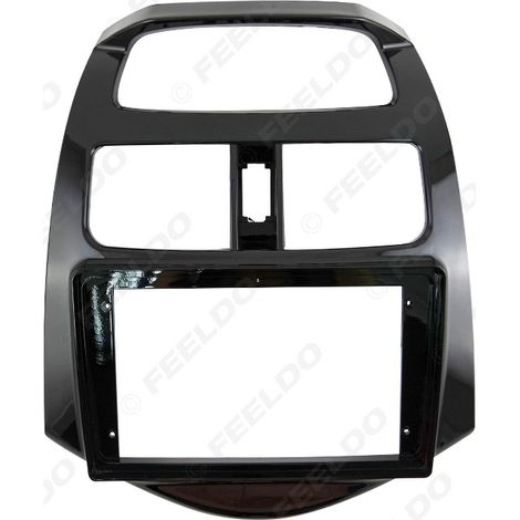Compatible avec les panneaux de mise à niveau du cadre de navigation de 9 pouces et du système audio pour les modèles Chevrolet Spark Beat/Daewoo Matiza 2014.