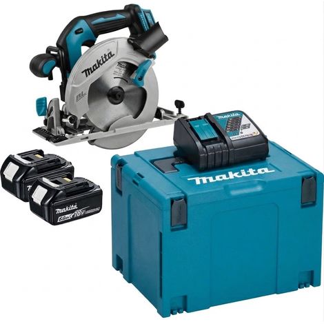 Makita DHS680RGJ Akku-Handkreissäge , 57 mm 18 V 2x 5,0 Ah und (1/2)